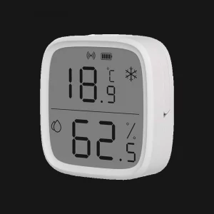 Photo du capteur de température et d'humidité ZigBee SNZB-02D